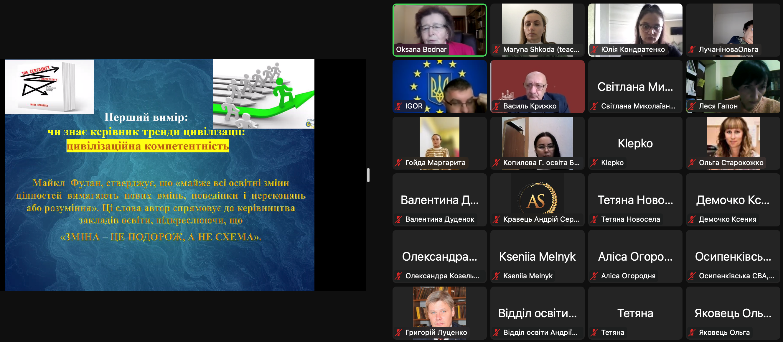Учасники конференції
